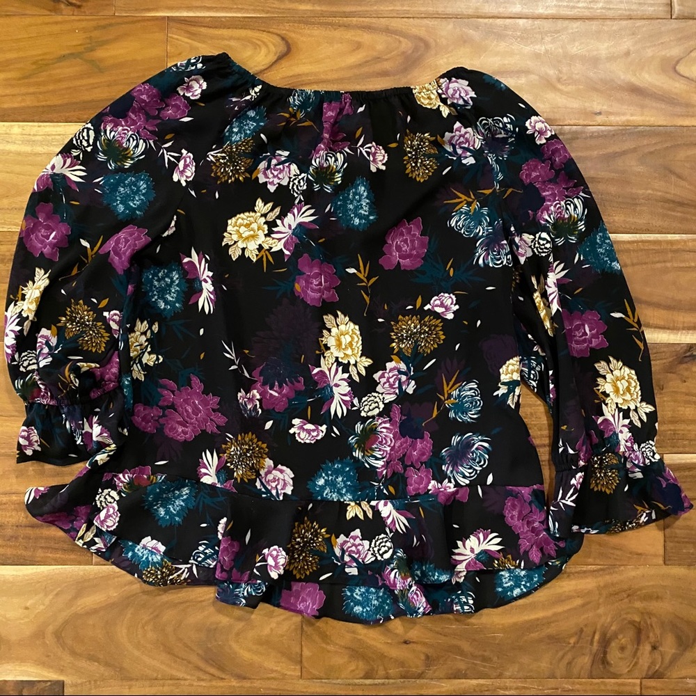 FLORAL INC TOP - Picture 3 of 5
